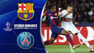 Barcelona vs. PSG: Extended Highlights | UCL Quarter-Finals 2nd Leg | CBS Sports image