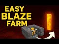Easy Blaze rod exp farm for minecraft (mcpe/java/bedrock/ps5)