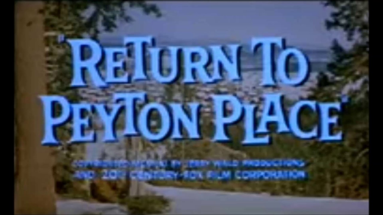 Return to Peyton Place Opening YouTube