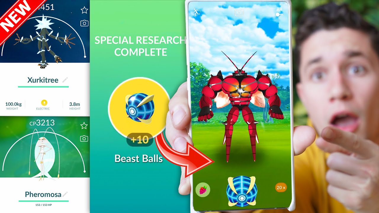 Pokémon GO: How to Get Beast Balls