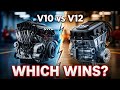 V10 vs V12 Engine Comparison: Differences in Design, Efficiency, Power and Performance