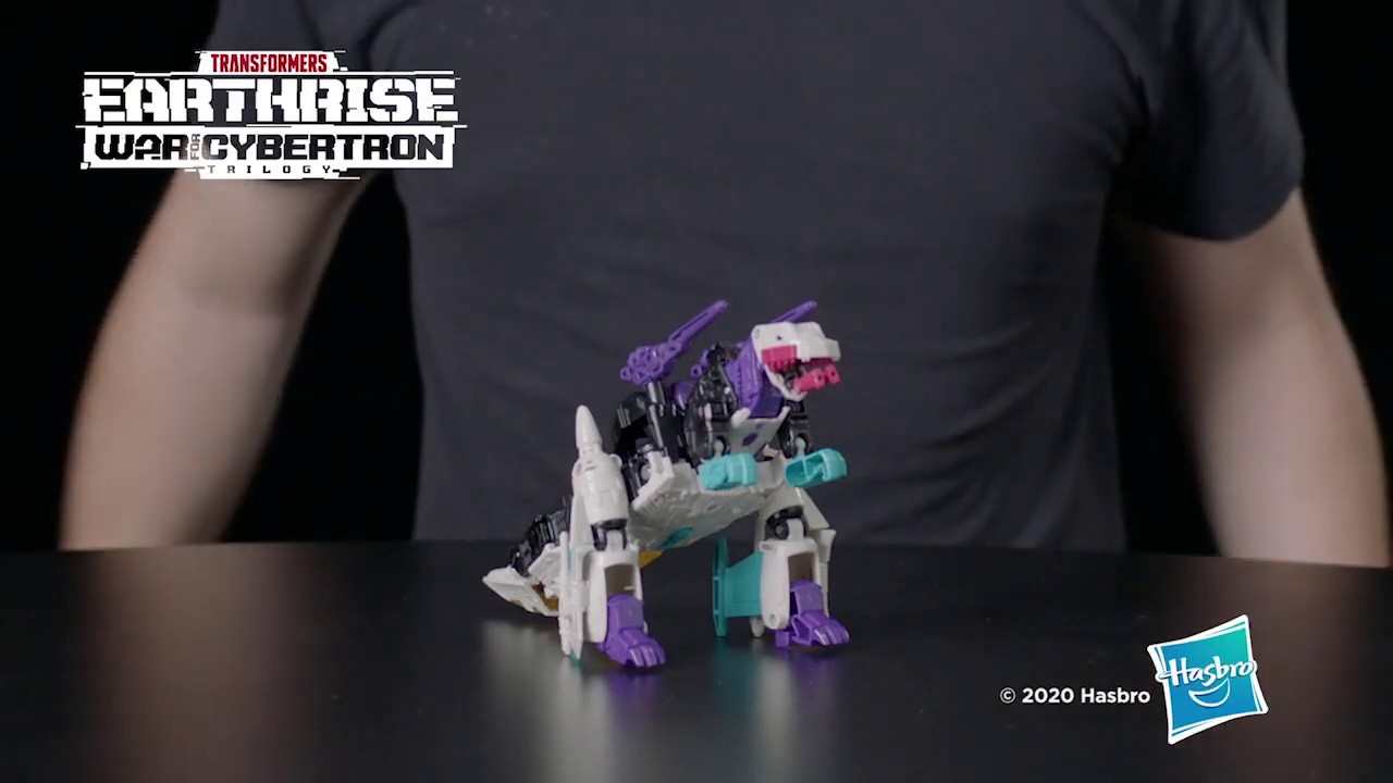 8 and Up Transformers Toys Generations War for Cybertron 7-inch Earthrise Voyager WFC-E21 Decepticon Snapdragon Triple Changer Action Figure