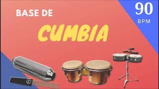 Base De CUMBIA Para IMPROVISAR (90 Bpm) Octapad, Timbal, Guiro