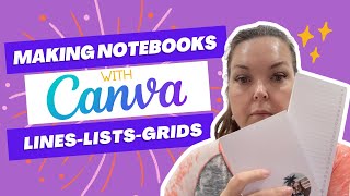 Using Canva To Create Custom Notepads