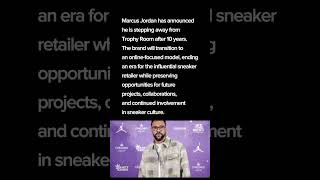 🏆 Marcus Jordan Announces Departure from Trophy Room After 10 Years