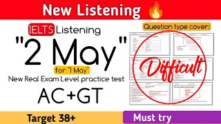 IELTS Listening practice test for 7 May 2022 Ielts exam • Listening Ielts practice test@IELTS KING