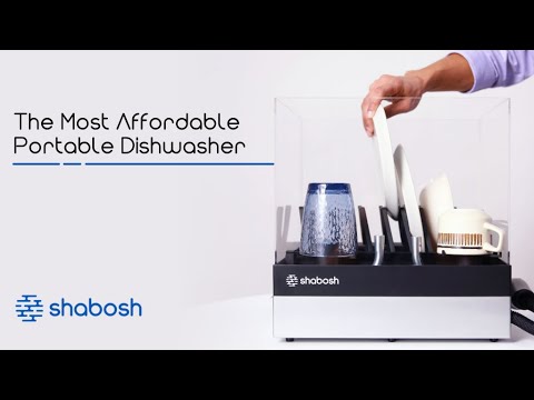 Shabosh: The Most Affordable Portable Dishwasher