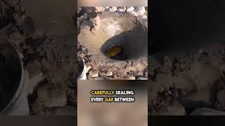 He Covered a Pipe with Stones in a River… But Why? 🌊🤯 #shorts