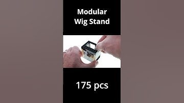 LEGO Modular Wig Stand Speed Build #shorts #lego #pickabrick