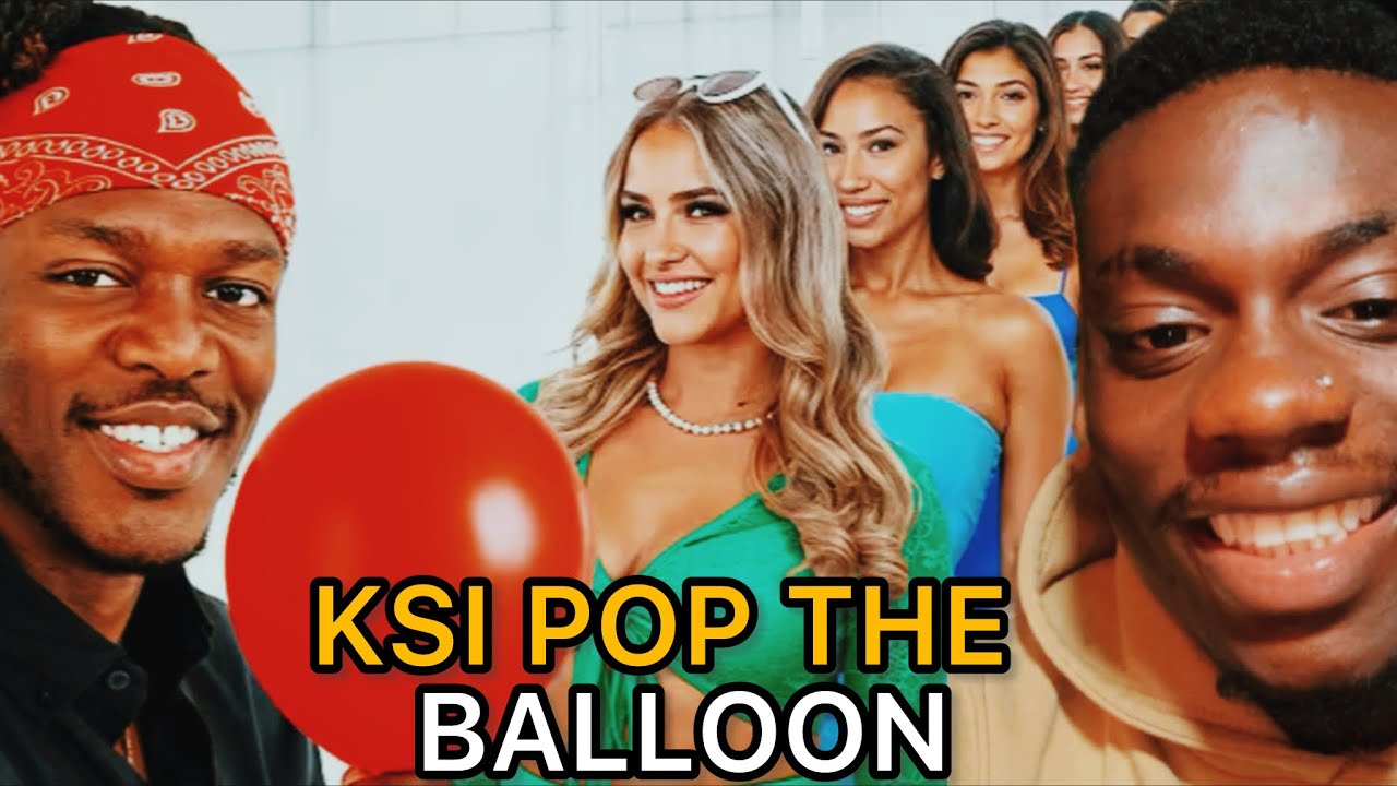 POP THE BALLOON: KSI EDITION REACTION!