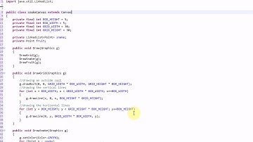 Making Snake in Java: Part 2 - Creating structure