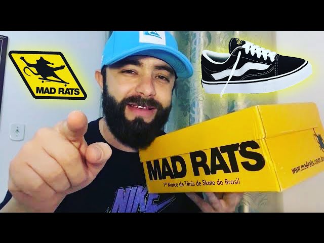 Tênis Mad Rats Oficial Clássico Skate