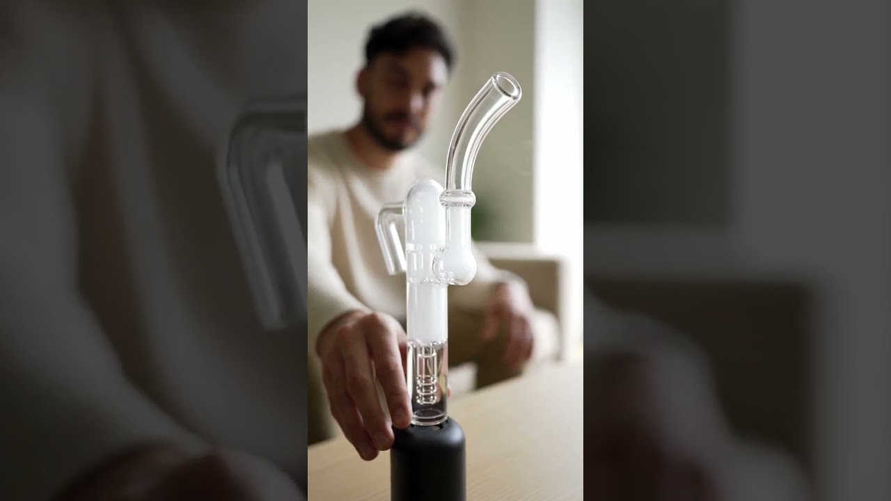 Best-seller: Water Bubbler for Mighty/Crafty Vaporizer, Glass Side Bubbler