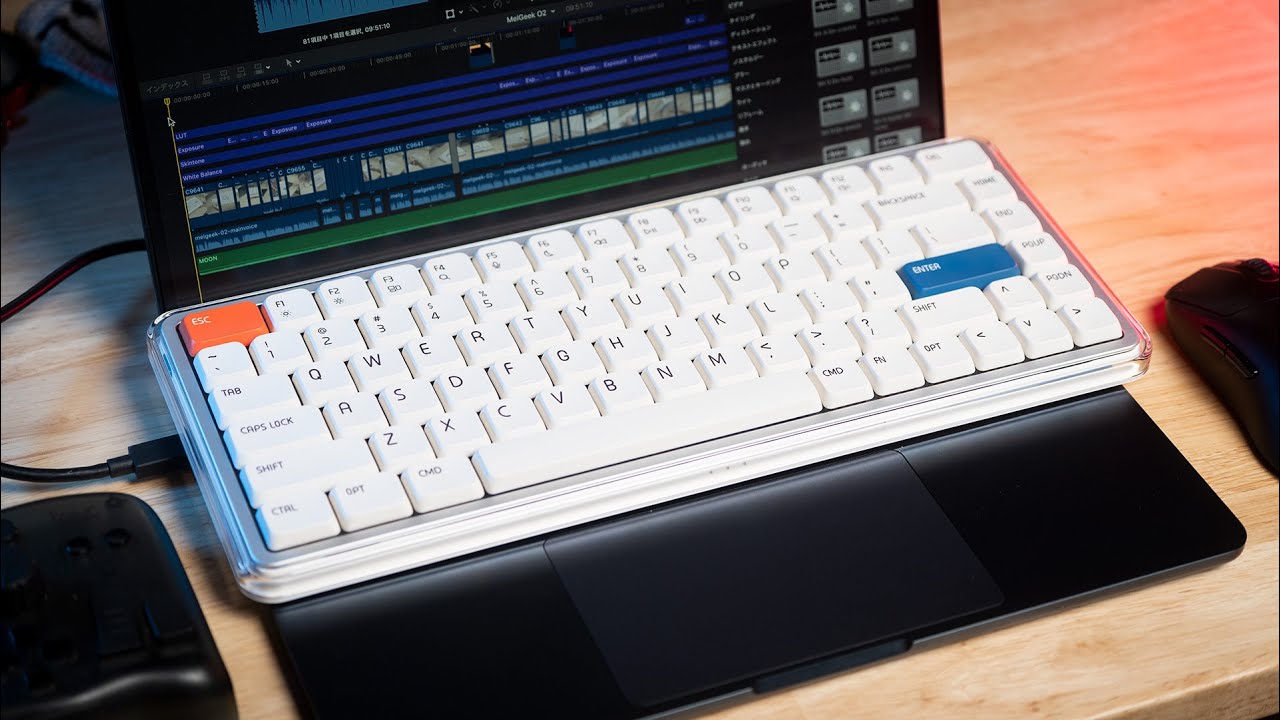 Introducing the MelGeek O2, a wireless keyboard with the ultimate