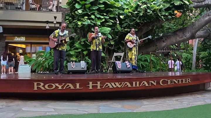 HULA SHOW - KAWIKA at Royal Hawaiian Center - 24 SEPT 2025. #hulashow, #RoyalGrove, #Waikiki,