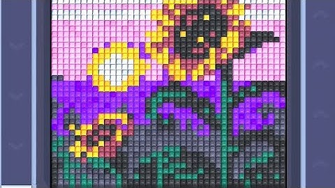 Pixel Flow Level 284. Walkthrough Gameplay 