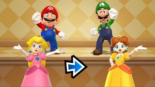 Mario Party 9  All Minigames (4 Players)