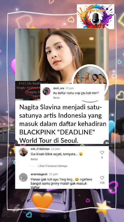 Nagita slavina menjadi satu satunya artis Yang terdaptar di kinser blackpink #viralvideo #trending