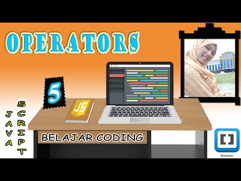 Belajar Coding Java Script Menggunakan Brackets di PC Bagian 5 ~OPERATORS~