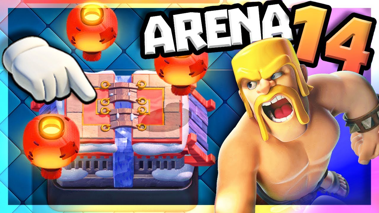 Best deck for arena 14/ gameplay #clashroyale #clashroyaledeck