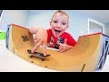 FATHER & SON FINGERBOARD TIME / Tech Deck Halfpipe