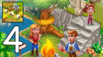 Golden Farm : Idle Farming Gameplay Walkthrough - Part 4 (Android,IOS)