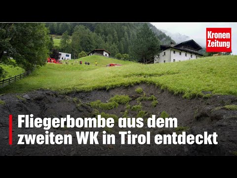 Fliegerbombe im Tiroler Dorf entdeckt | krone.tv NEWS