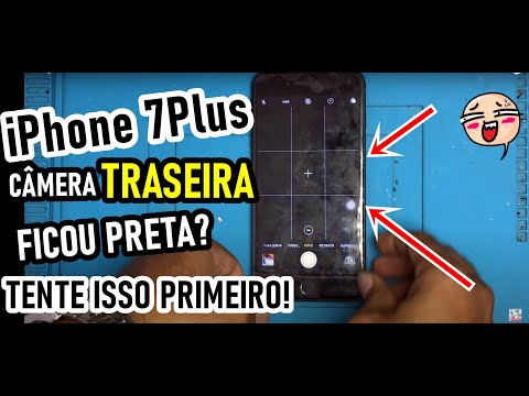 Vídeo: Por que a câmera traseira do meu iPhone 7 não está funcionando?