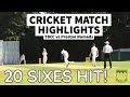 WE HIT WORLD RECORD NUMBER OF 6s | Three Bridges Cricket vs Preston Nomads Cricket Match Highlights