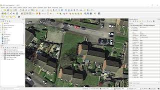 Land mapping using QGIS