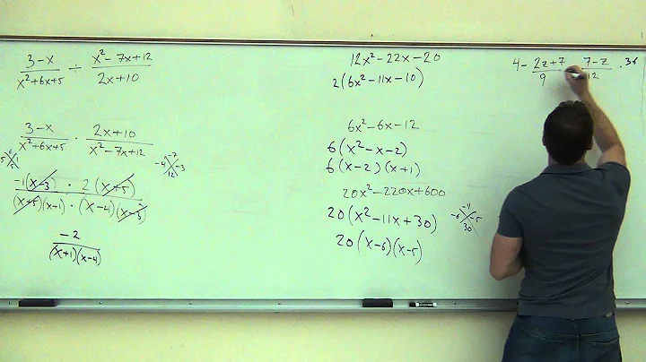 Intermediate Algebra Lecture 7.2 Part 5