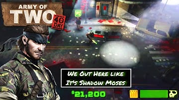 Army Of Two 40th Day: Shattered City (We Metal Gear Solid) {PPSSPP} (With Commentary)