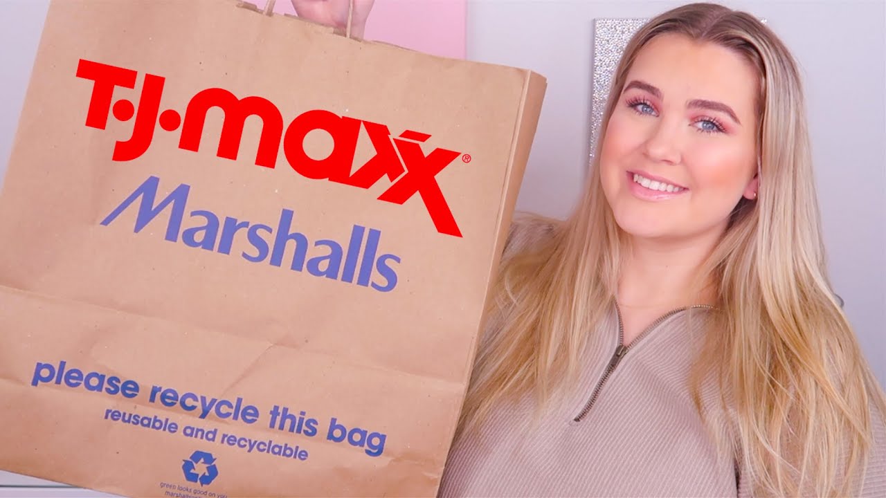BEST HIGH END MAKEUP HAUL EVER! TJ MAXX & MARSHALLS | Paige Koren