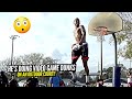 INSANE DUNKS on Outdoor Court By Pro Dunkers! He Does ALL The NBA 2K Dunks In REAL LIFE!!
