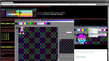 Hardware Sprites on the Genesis / Megadrive - Learn 68000 assembly Lesson P27