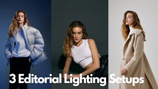 3 Simple Lighting Setups for Editorial Photography | Behind The Scenes screenshot 4