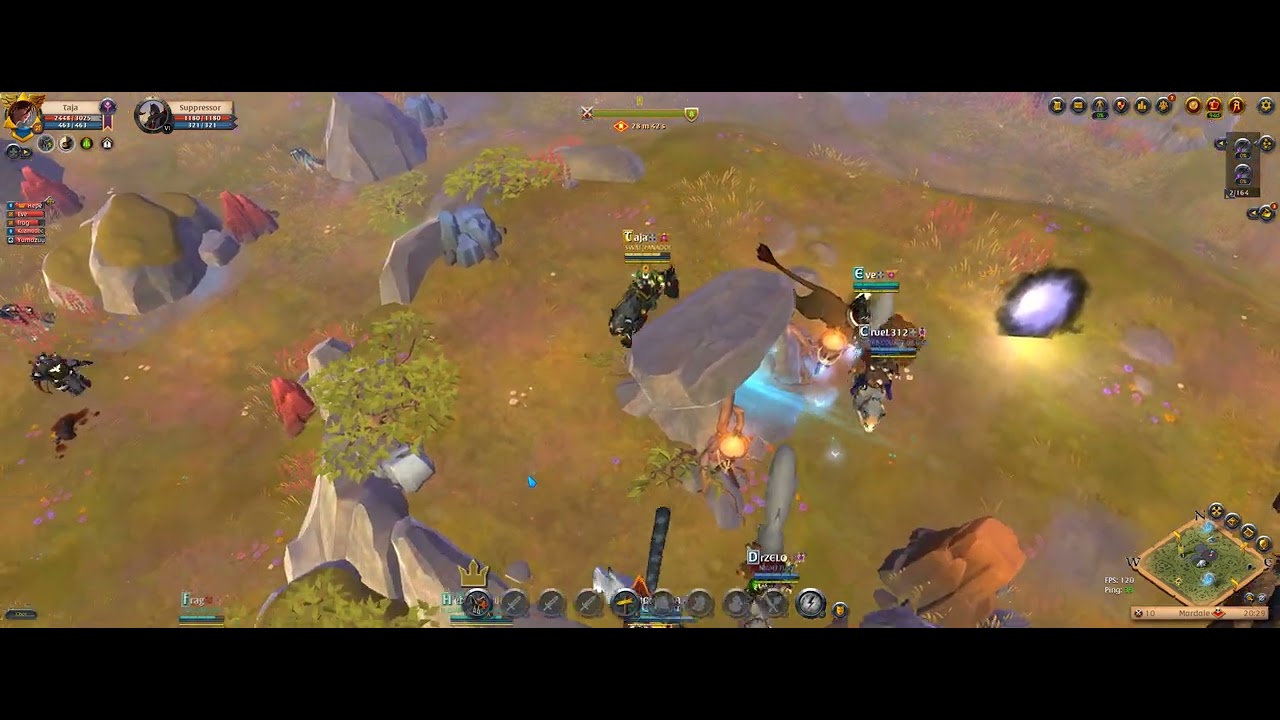 Taja bomb squad Bandit Wailing Bow Albion Online bandit 18/01/2025 Vod