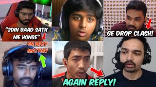 ClutchGod Again Reply | Manya on Soul Drop Clash | Scout - Sid Reply | Lolz on Mazy Matter