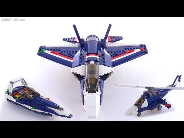 LEGO Creator Blue Jet 3-in-1 review! - YouTube