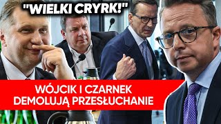 'Wielki cyrk!'. Czarnek i Wójcik rozbijają komisję z Morawieckim