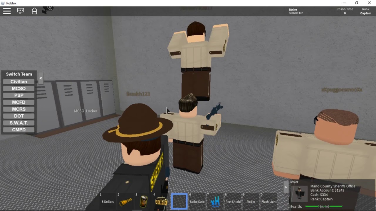 Mano County Sheriff S Office Patrol 103 Captain Unmarked Impala Crown Vic Hcr Long Youtube - psp hat roblox