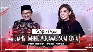 Eyang Habibie Menjawab soal Cinta, Patah Hati, dan Pengabdi Mantan