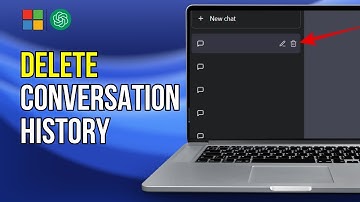 How to Delete ChatGPT Conversation History | Clear/Remove All Chat History on ChatGPT