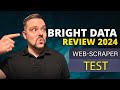 Bright data review 2024  scraping browser test nodejs  playwright