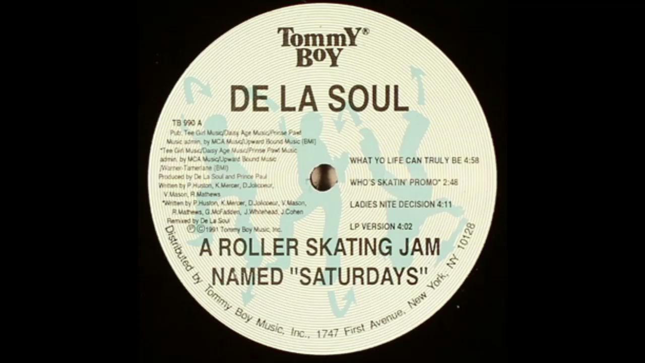 De La Soul A Roller Skating Jam Named Saturdays (1991) YouTube