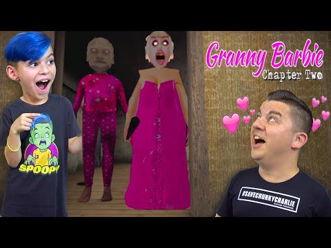 GRANNY and GRANDPA are BARBIE dolls now! GRANNY Chapter 2 BARBIE Mod