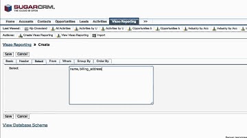 Visao Reporting - How to Create a Rows and Columns Report 1