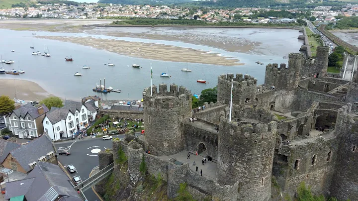 Conwy North Wales 4K drone with Pictures June 2021