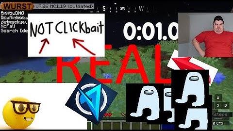World Record Minecraft SpeedRun (Real) (Not Clickbait)