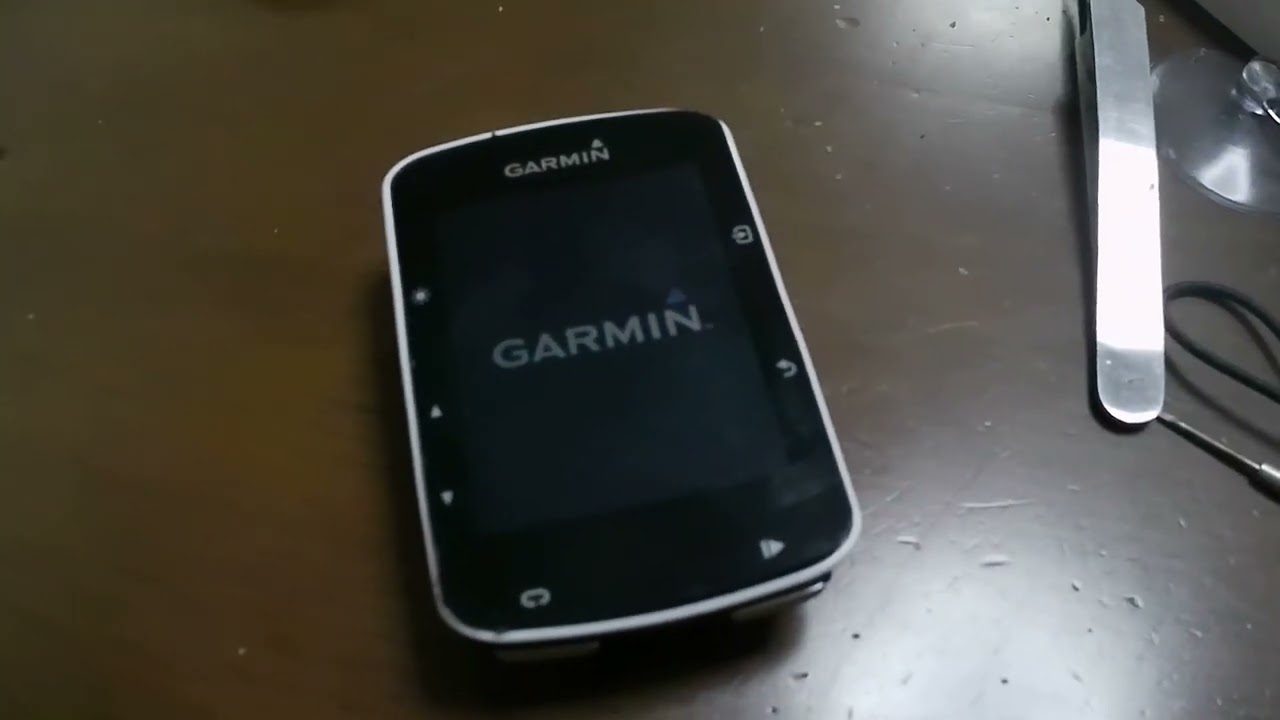 ガーミンのGPSサイクルコンピュータ EDGE520Jのバッテリーを交換する
